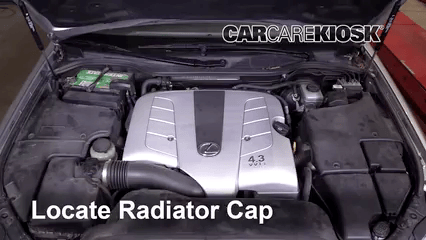 Coolant Flush How-to: Lexus LS430 (2001-2006) - 2005 Lexus LS430 4.3L V8